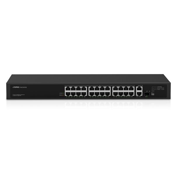 (아이피타임) ipTIME PoE2403Q 24포트 PoE 스위칭허브