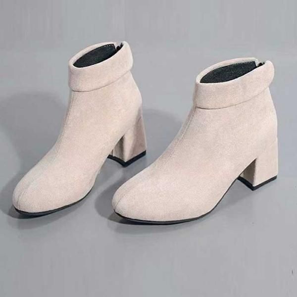 Woman 스웨이드 ANKLE BOOTS 230-250mm 2컬러