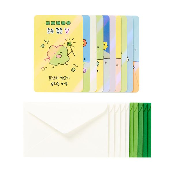 아트박스 날씨요정 미니엽서세트