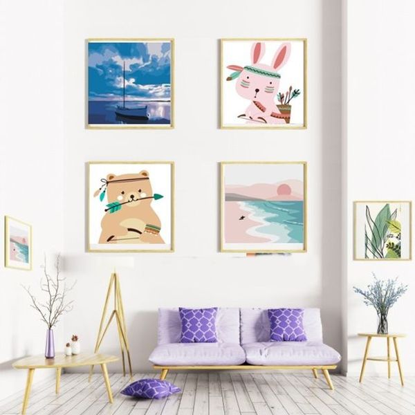 유화 미술 그림 그리기 재료 세트 20x20(WFGWGLS)
