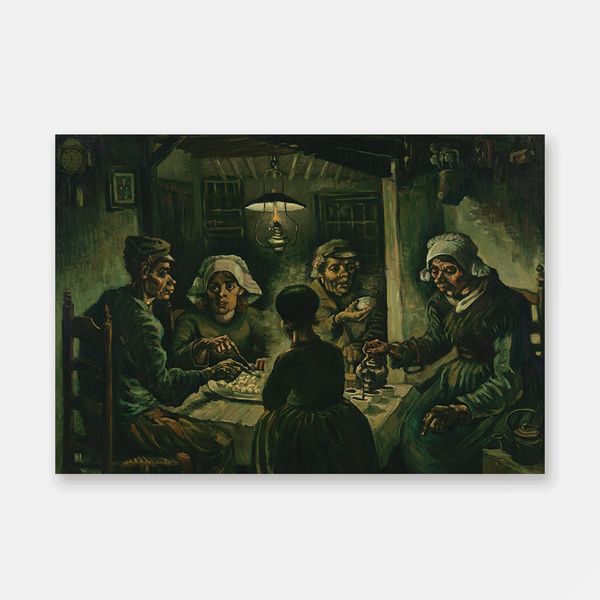 고흐 - 감자 먹는 사람들, 캔버스액자