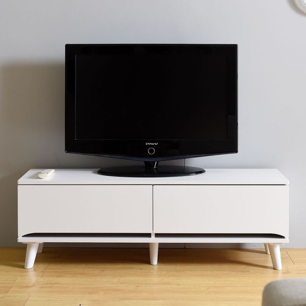 쥬시 1200 미니 TV 거실장 티비다이 장식장 (착불)