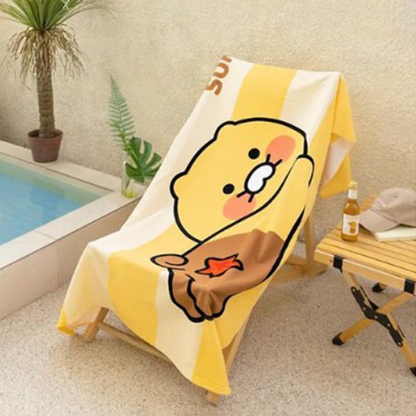 카카오프렌즈 춘식이 비치타월 철푸덕C80122*