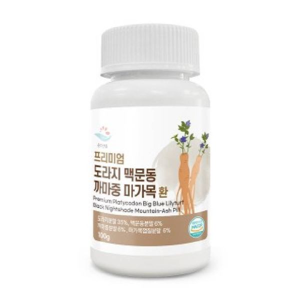 순수한줌 프리미엄 도라지 맥문동 마가목 환 100g
