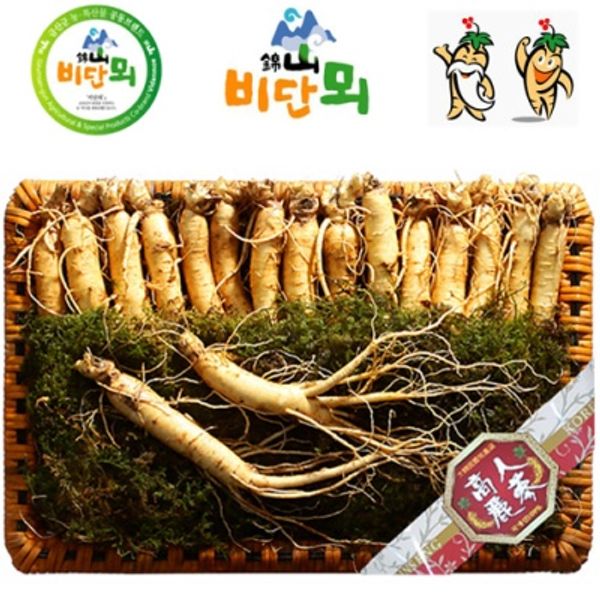 [비단뫼] 금산수삼 750g/16~19편