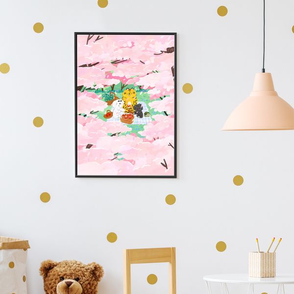 봄소풍 (Art Print) / 일러스트 액자