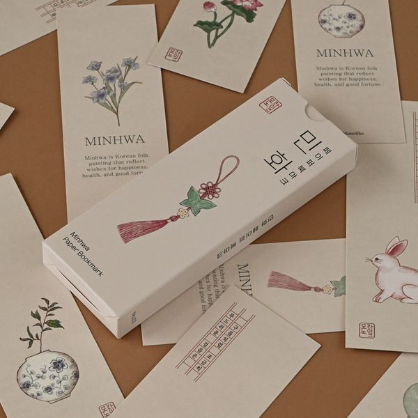 민화 페이퍼 북마크