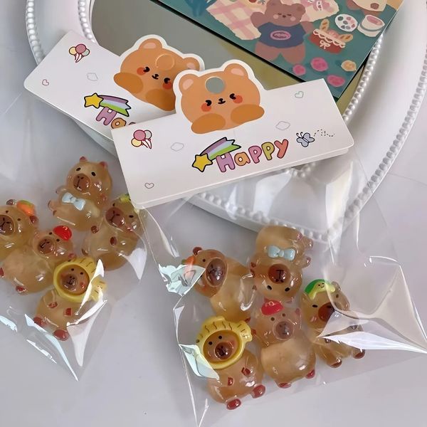 카피바라 미니어쳐 랜덤뽑기 랜덤 가챠뽑기 캡슐토이