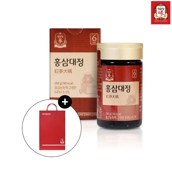 [정관장] 홍삼대정 250g +쇼핑백 증정