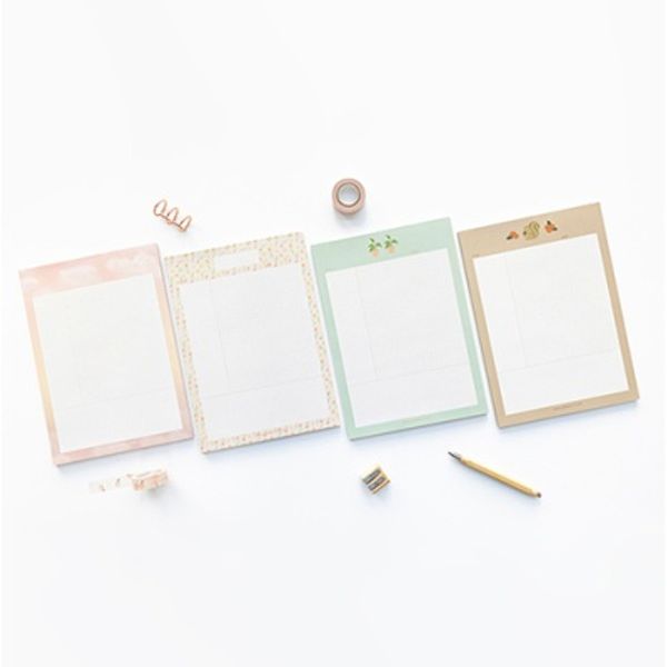오첵 B5 NOTE PAD B5노트패드 세로형 4종