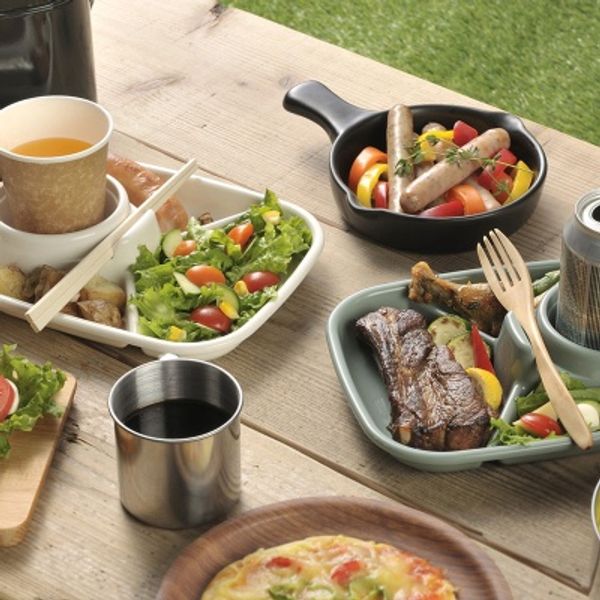 이노마타 바비큐 나눔식판 사각 BBQ DISH 1421