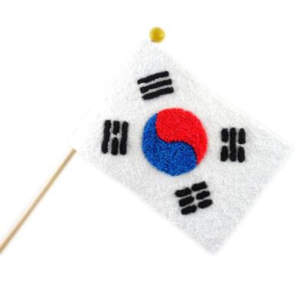 클레이 태극기깃발 만들기 유아 미술놀이(10인용)