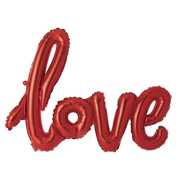 아트박스 파티풍선 LOVE 레드 호일풍선