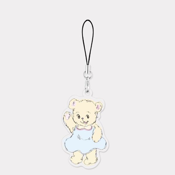 adorable bear 디자인 핸드폰 스트랩