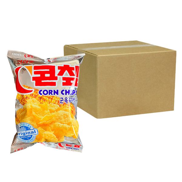 크라운 콘칩 70g 16개