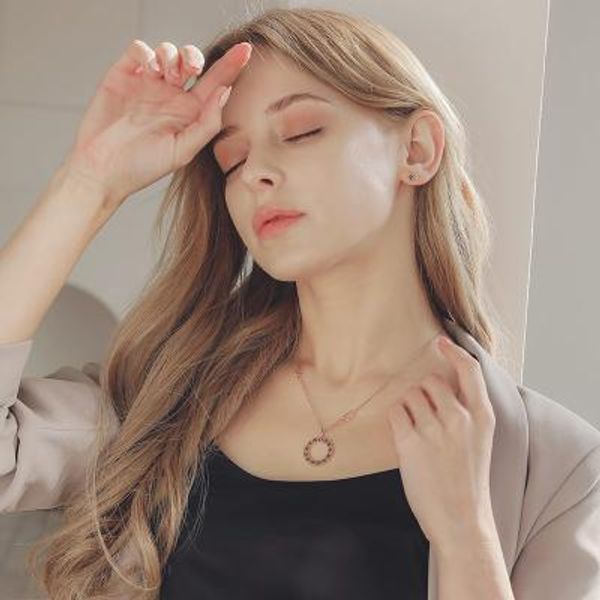 제이로렌 M03455 삼각 런던 블루 토파즈 귀걸이