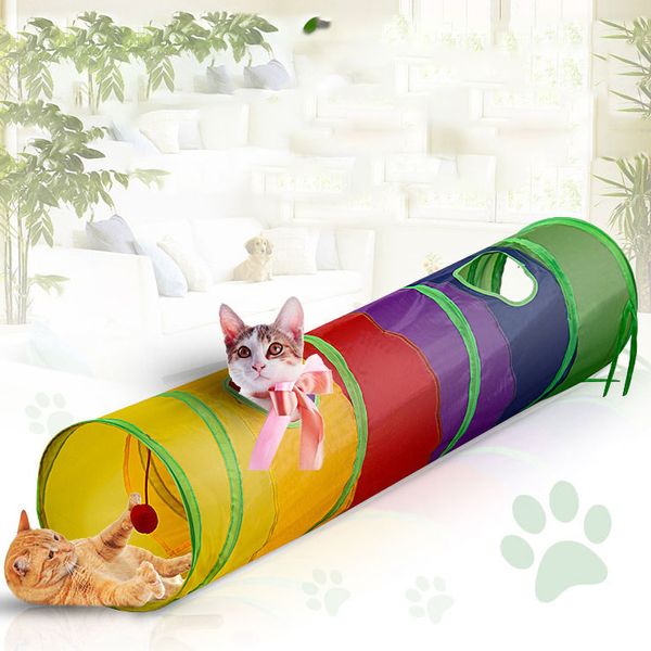 예홈펫 고양이 캣터널 숨숨집 캣타워 고양이집 터널