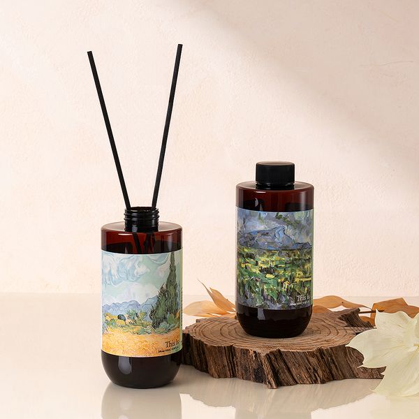 명화 오브제 대용량 디퓨저 500ml 3개 세트(선물박스)