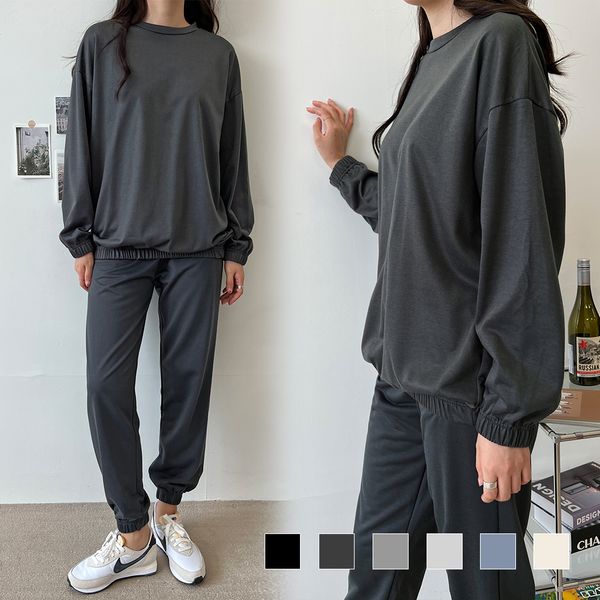 벨버리 여자 맨투맨 조거바지 캐주얼 데일리 팬츠