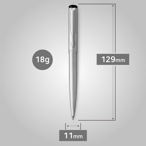 파카 벡터 고급 유성볼펜 스텐레스 스틸 CT 2358