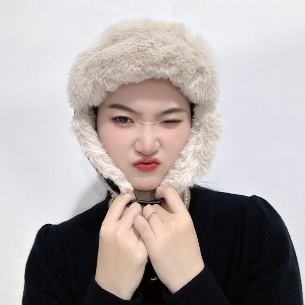 터프 레더 귀달이 군밤모자(브라운)