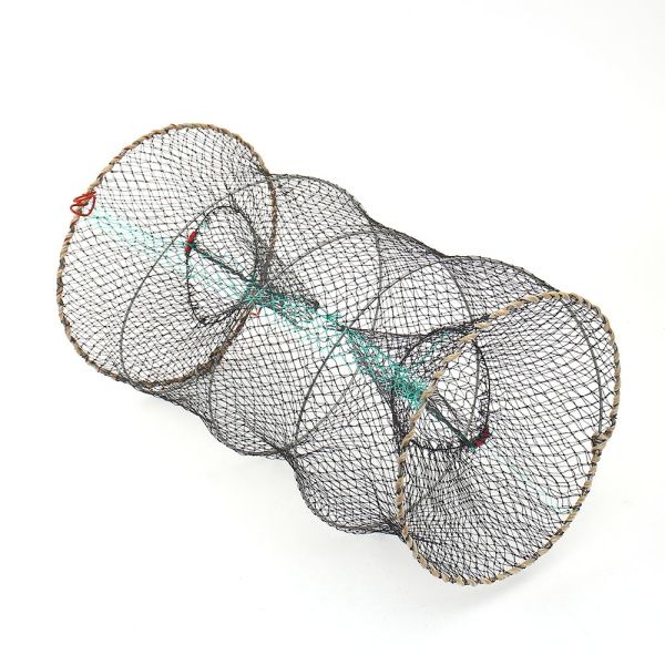 고기잡이 접이식 통발 조업 원형 어망 30cm