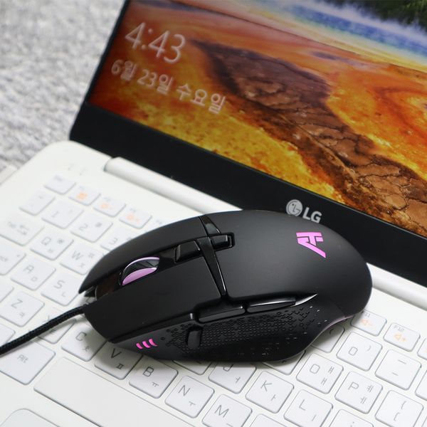 컴퓨터 USB 유선 게이밍마우스 AG0101