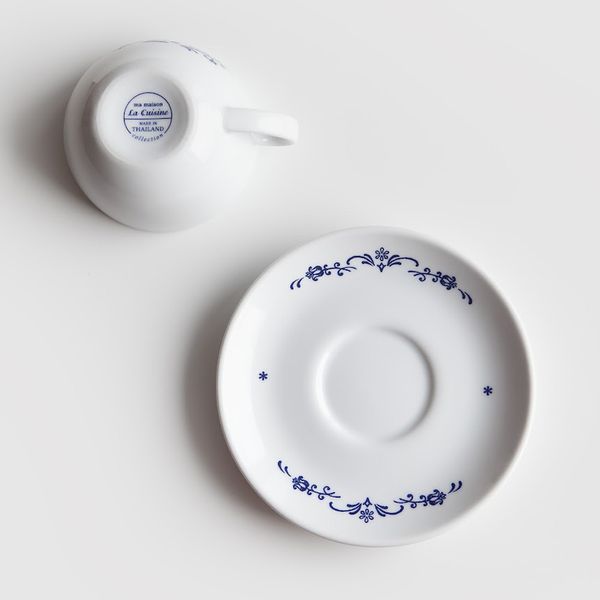  마메종 블루로즈 커피잔 세트 200ml