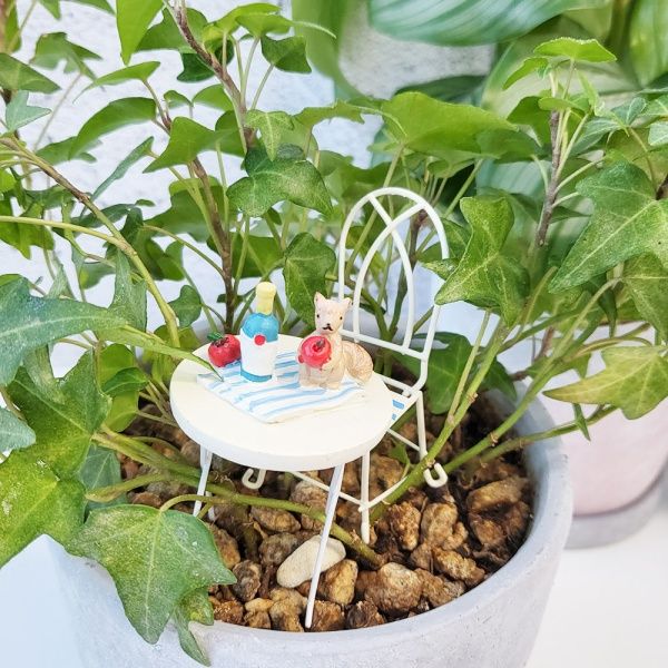 미니 데코 다람쥐 티테이블 2p set