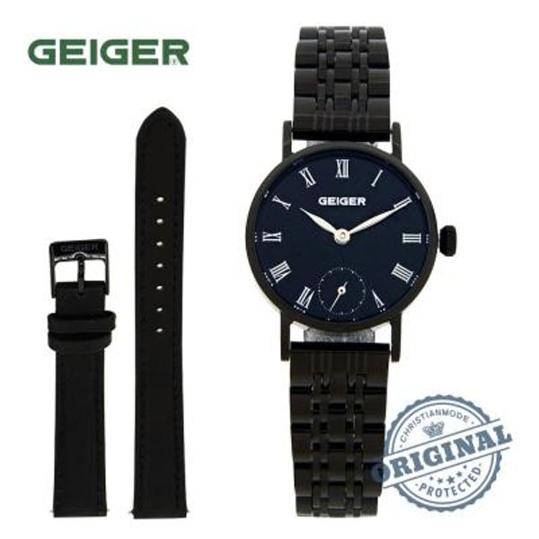 가이거(GEIGER) 여성시계 GE1164BBL/메탈