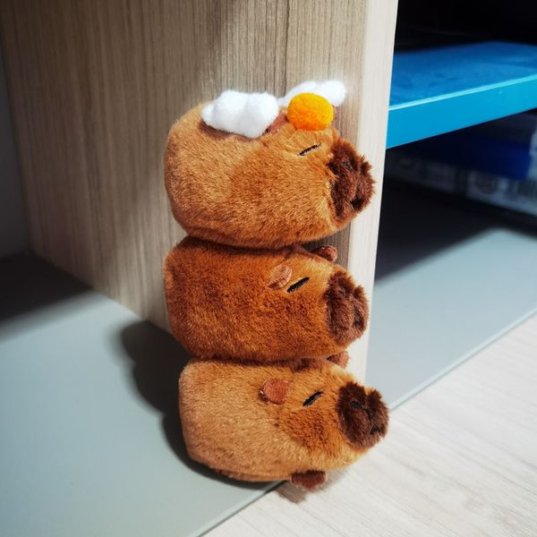 17종 카피바라 동물 봉제 애착 인형 키링 가방 꾸미기