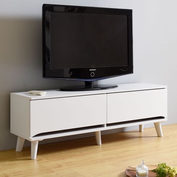 쥬시 1200 미니 TV 거실장 티비다이 장식장 (착불)