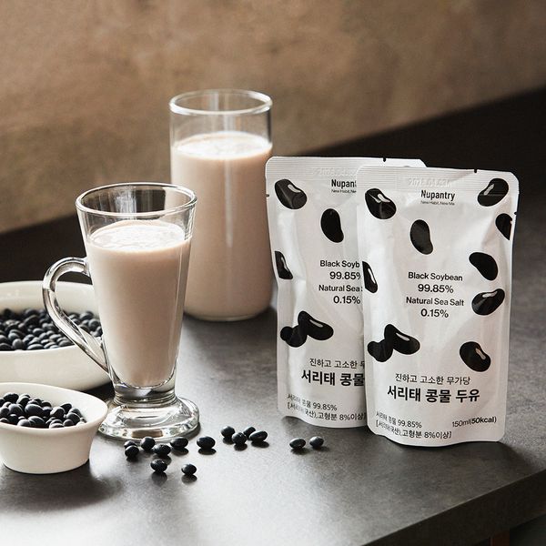 누팬트리 서리태 콩물두유 무가당 검은콩 150ml 15개