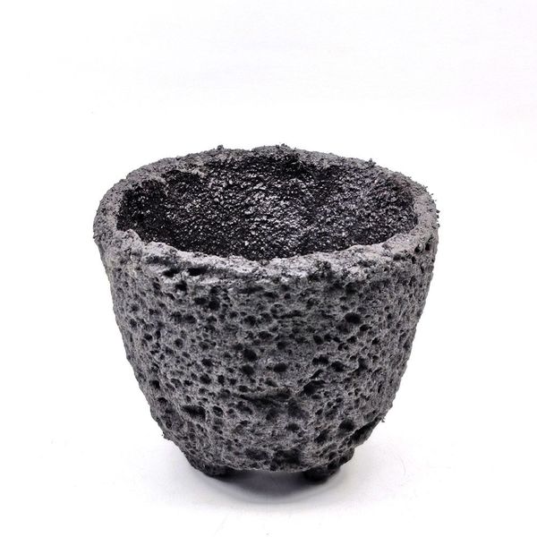 화산석 화분 - 볼컵 대 15x13cm(WE33951)