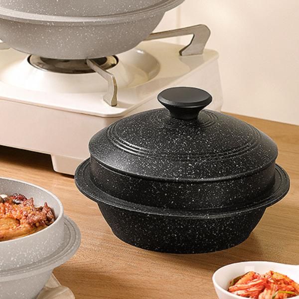 MagKinder 돌솥 냄비 가마솥 인덕션 돌솥밥 뚝배기 20CM K657 - 핫트랙스