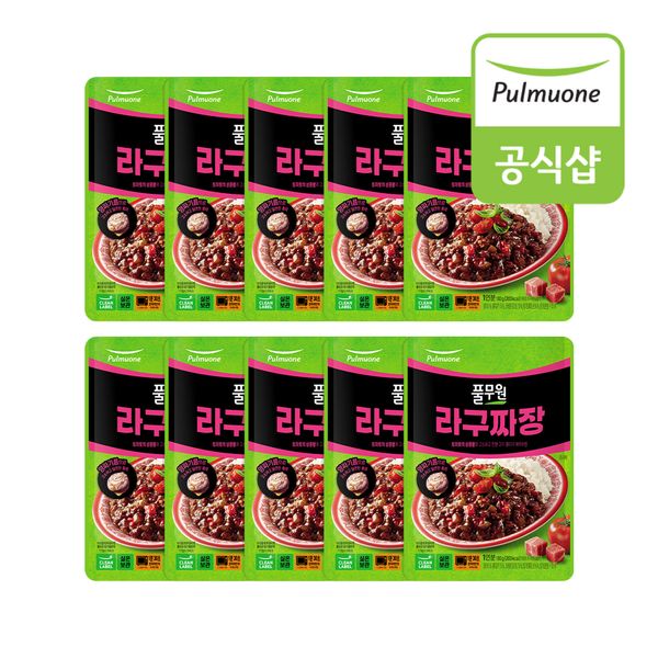 풀무원 라구짜장 덮밥소스 180g x 10개