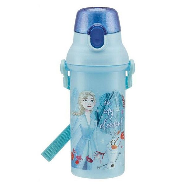 캐릭터 원터치 480ml 물통 엘사 올라프(WFJOO91)