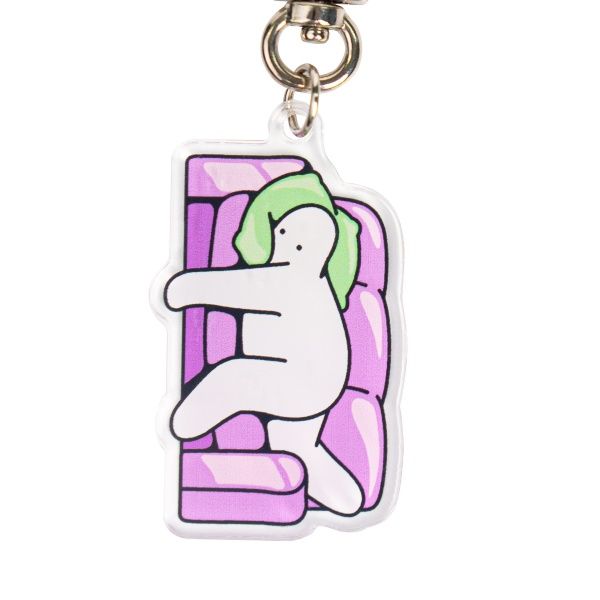 Mr.Donothing Acrylic Key-ring - Not Welcome
