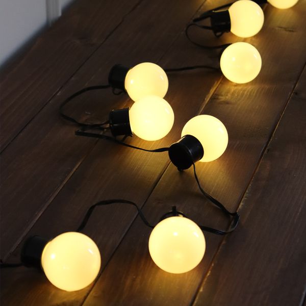24V LED20P 50Φ 파티볼 검정선전구 3color