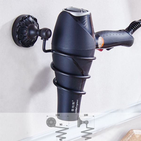 K6114 고급 블랙 벽고정 헤어 드라이기(W1D5EE4)