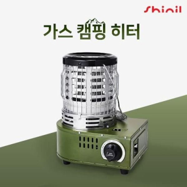 신일 휴대용 캠핑 히터 난로 + (전용가방+전용상부망)