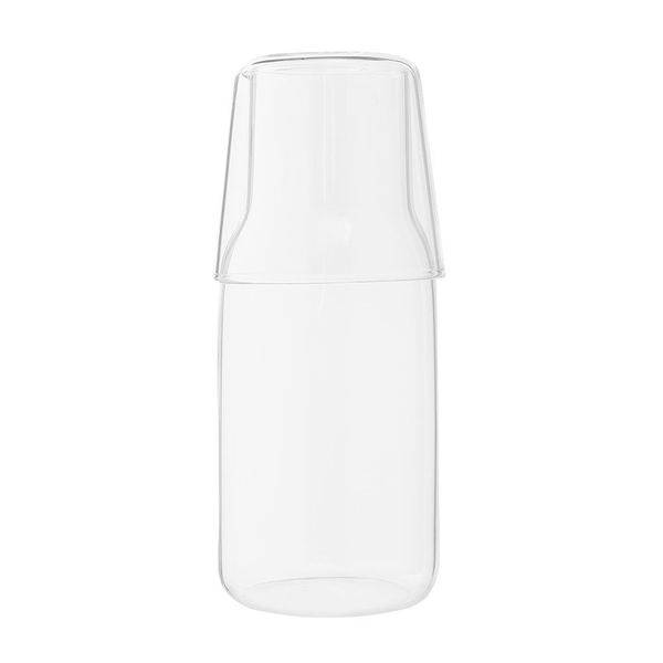 유리물병세트 550ml 뚜껑컵 퓨어라인(WF28D47)