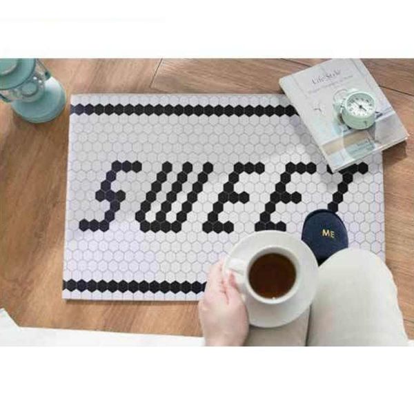 감각적인 PVC 방수 주방매트 발매트 45x75(WE53FC1)