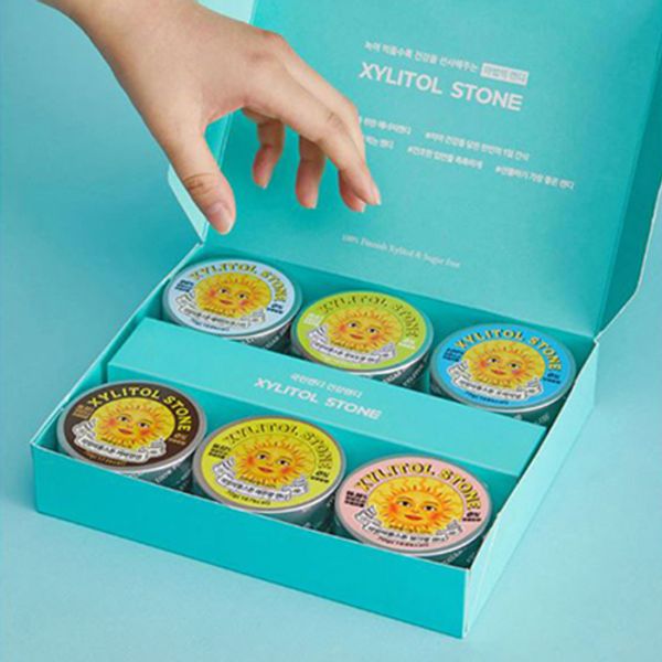 자일리톨스톤 무설탕 캔디 6종 선물세트