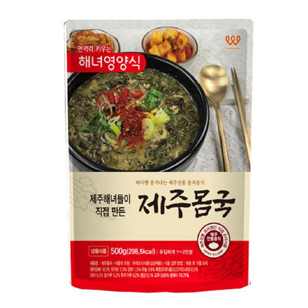 제주 전통음식 해녀들이 만든 몸국 500gx2팩