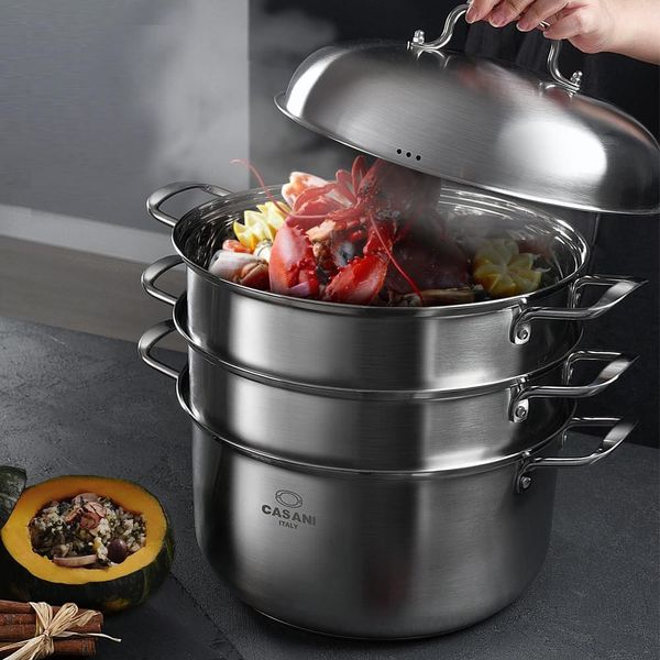 까사니 쿠치나 인덕션 3단 찜솥 32cm