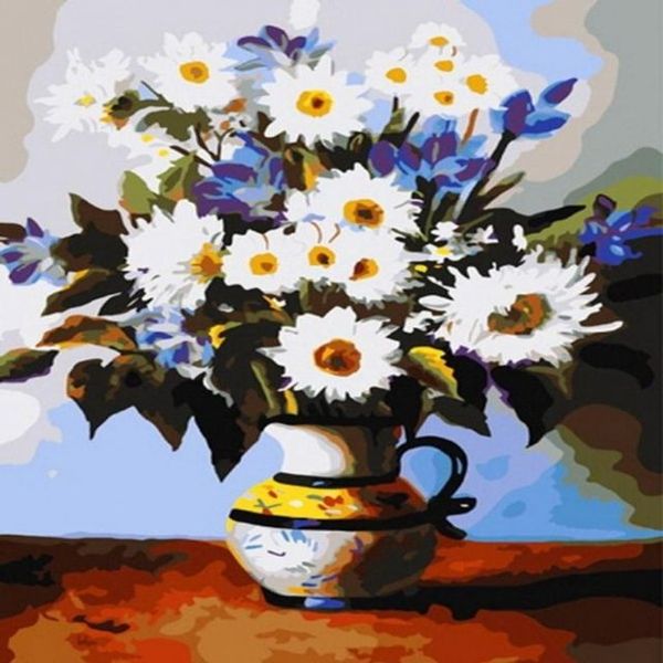 화병 해바라기 명화그림 도안 페인팅(WFGWSF0)