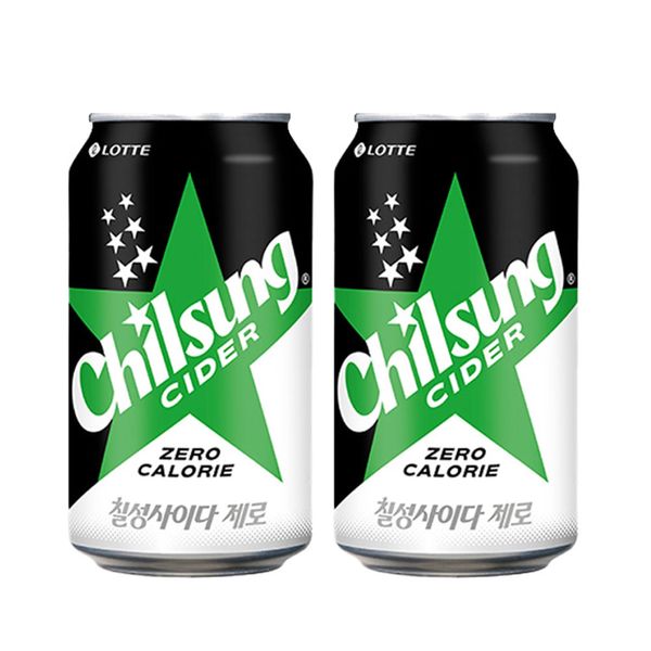 롯데칠성 칠성사이다 제로 355ml 24캔
