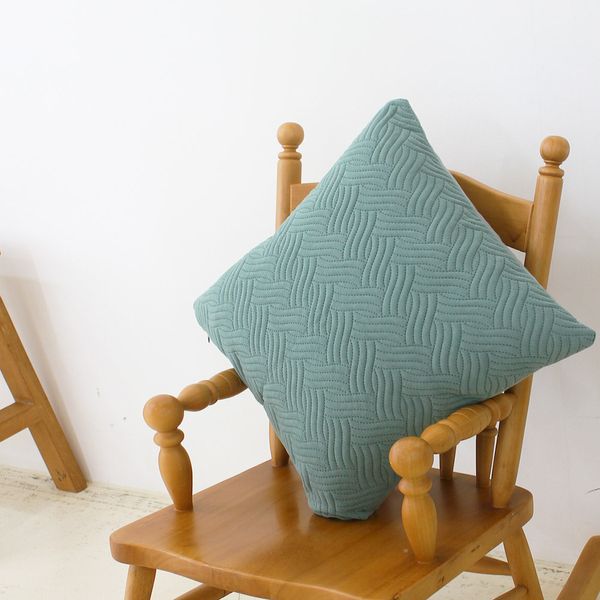 러프 소파 쿠션(솜포함) 45x45 미드나잇커브 B