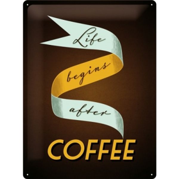 노스텔직아트[23180]Life Begins After Coffee